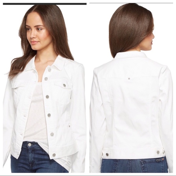 Liverpool Kolten Powerflex White Denim Jacket New - Picture 3 of 8